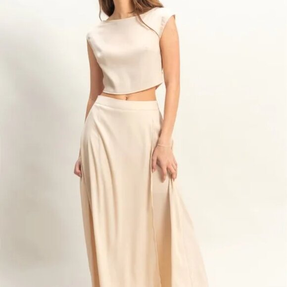 nwt HYFVE Sleeveless Top and Maxi Skirt Set - Picture 1 of 5